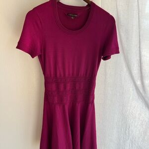 Marchesa Voyage Magenta Mini Dress